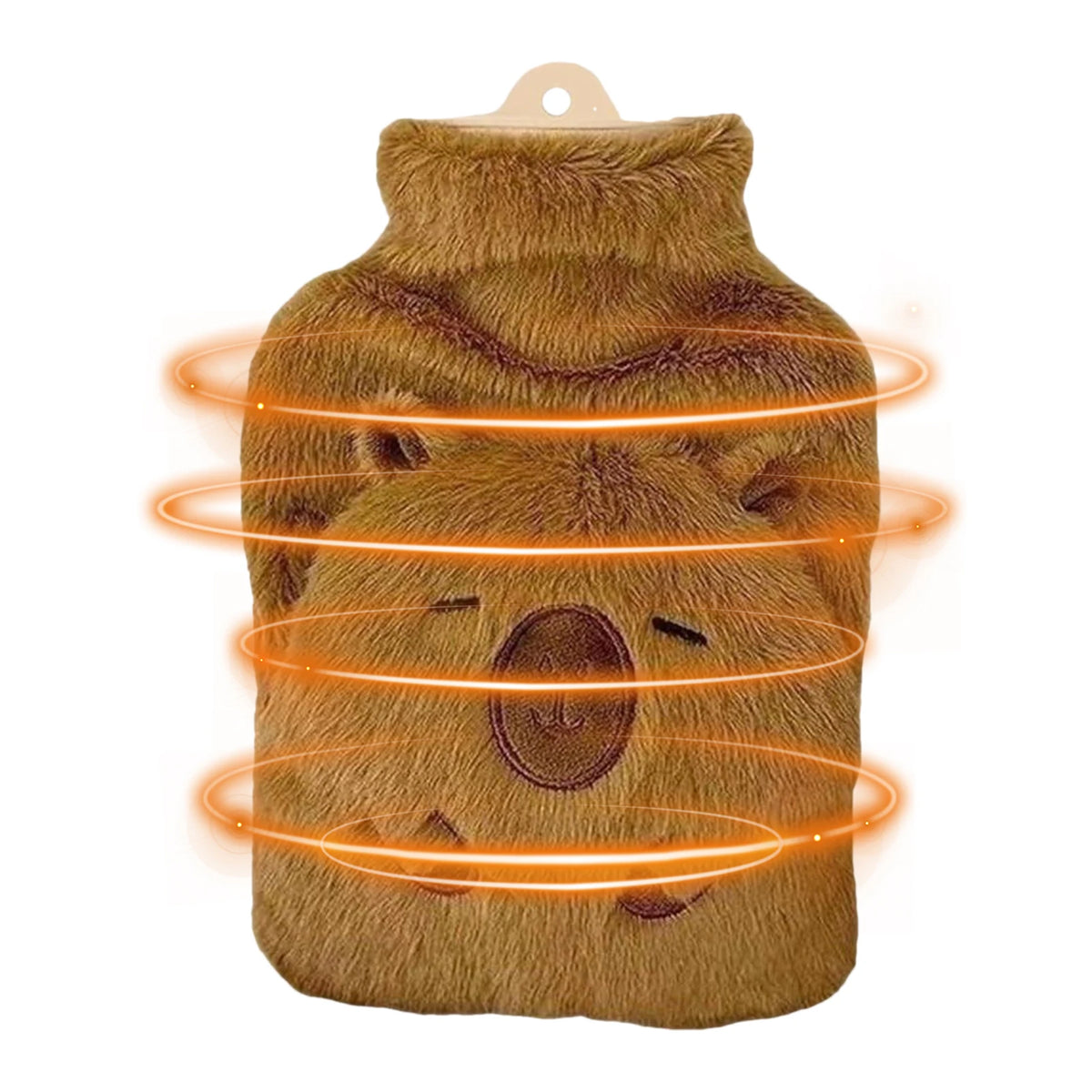 Capybara Plush Hot Water Bottle 1000ml – Hand Warmer Bag Plush Hot Water Bottle PLUSH
