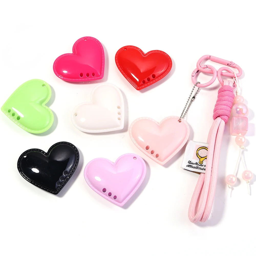 2pcs Large Acrylic Heart Pendant Charms – DIY Jewelry Making Jewelry Charms PLUSH
