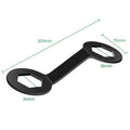 Washing Machine Clutch Wrench 36/38mm Double-Ended Spanner Appliance Repair Wrench PLUSH black
