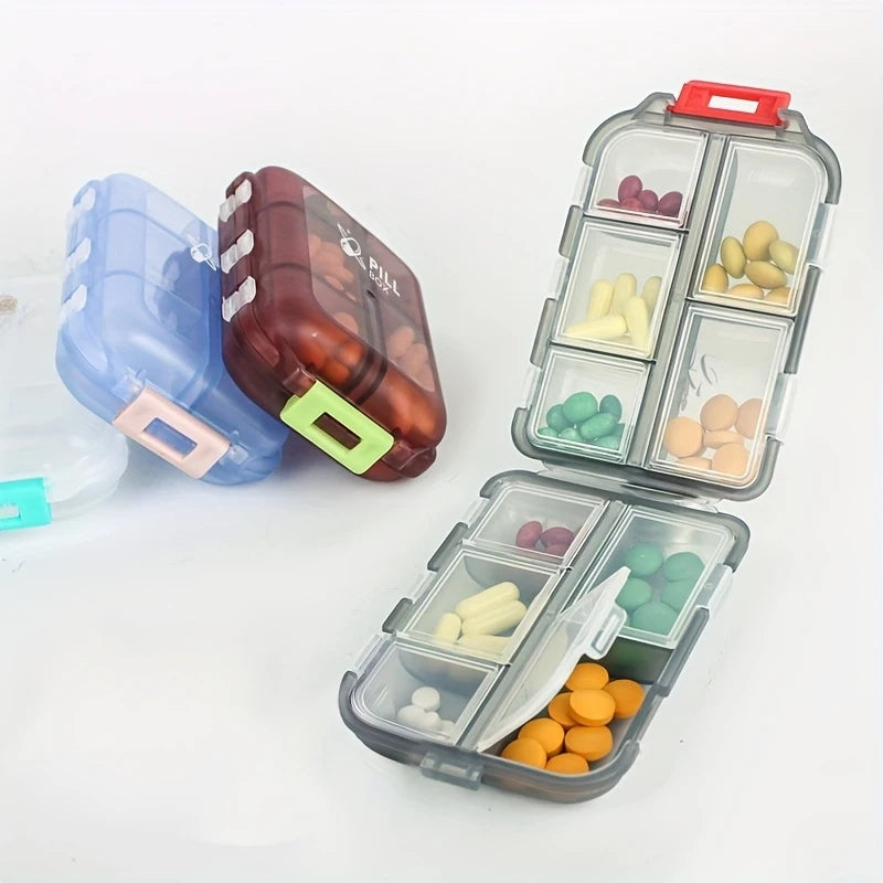Portable Clear Plastic Storage Box – Jewelry, Vitamins & More Portable Storage Box PLUSH
