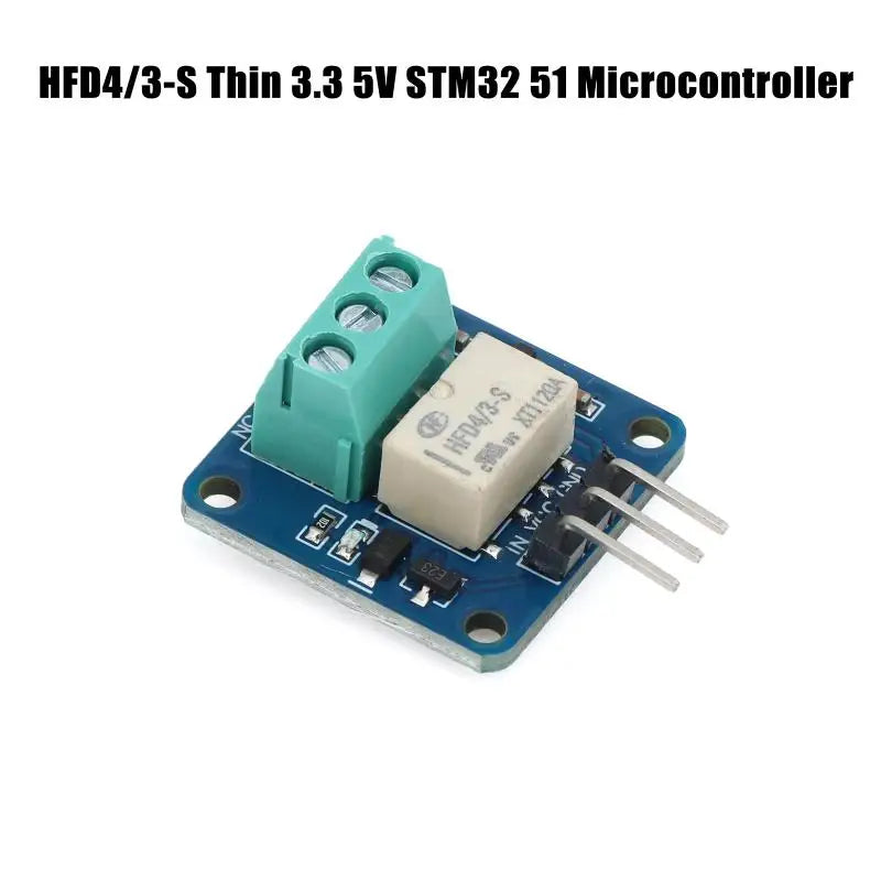 HFD4/3-S Relay Module 3.3V–5V for STM32 Microcontrollers Relay Module PLUSH