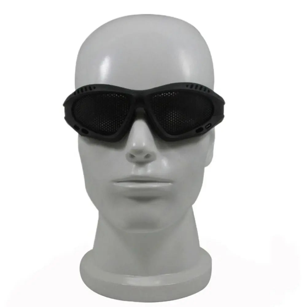 Metal Mesh Safety Glasses – UV & Sand Protection Eyewear Protective Safety Glasses PLUSH