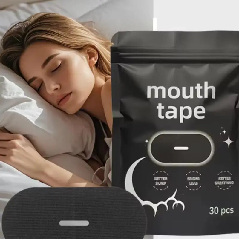 30pcs Breathable Mouth Sleep Strips – Quiet Night Tape Mouth Sleep Strips PLUSH