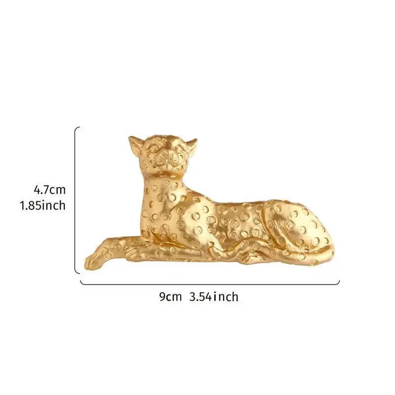 Leopard Resin Light Switch Decoration – Self-Adhesive Wall Decor Wall Switch Decor PLUSH A3