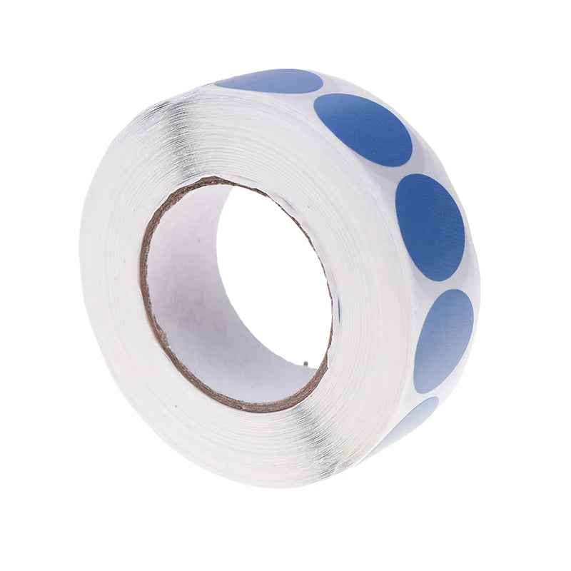 0.75" Color-Coded Adhesive Dot Labels 1000pcs – Archery Training Archery Training Labels PLUSH Light blue