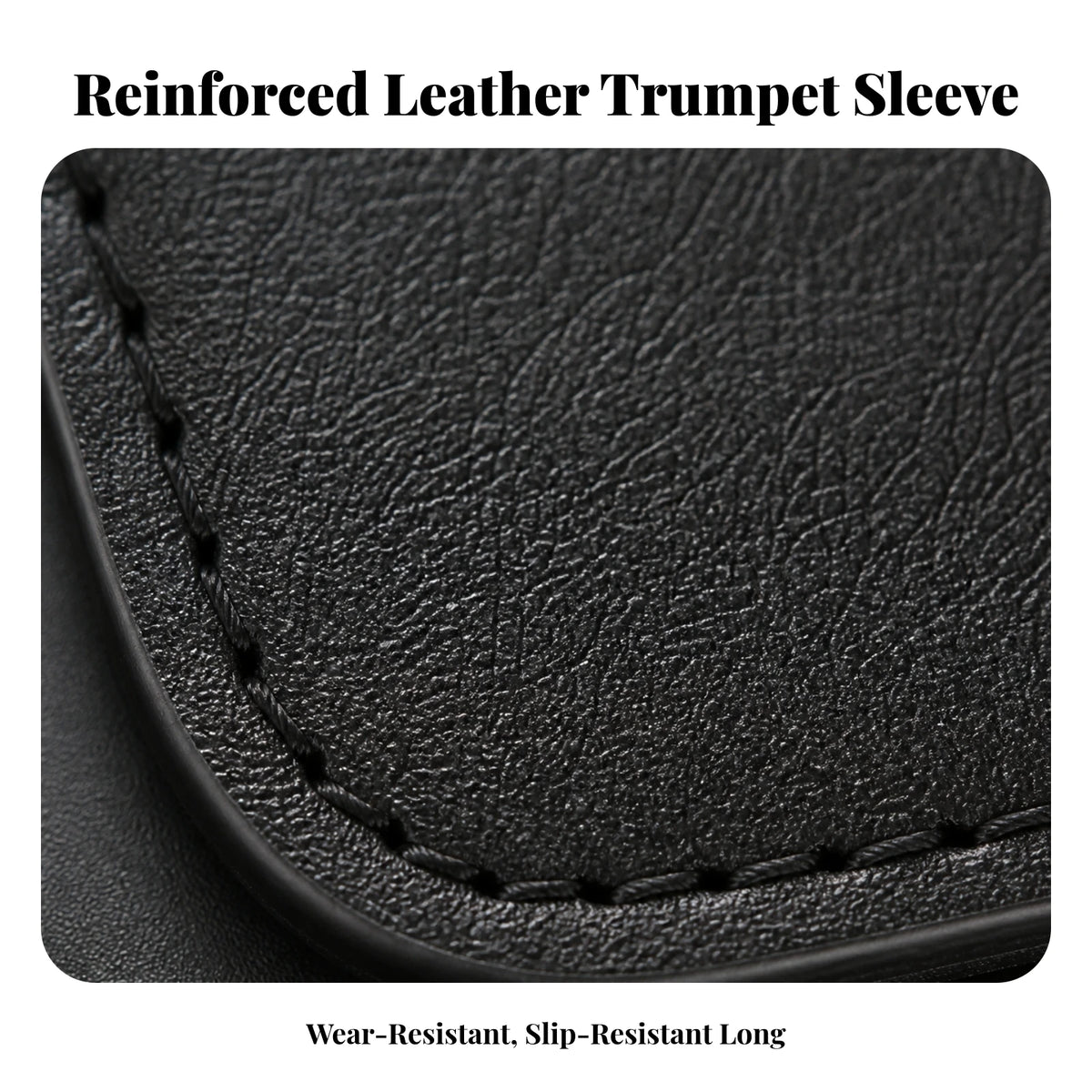 Adjustable Trumpet Valve Guard & Hand Protector – Marching Band Trumpet Valve Guard PLUSH