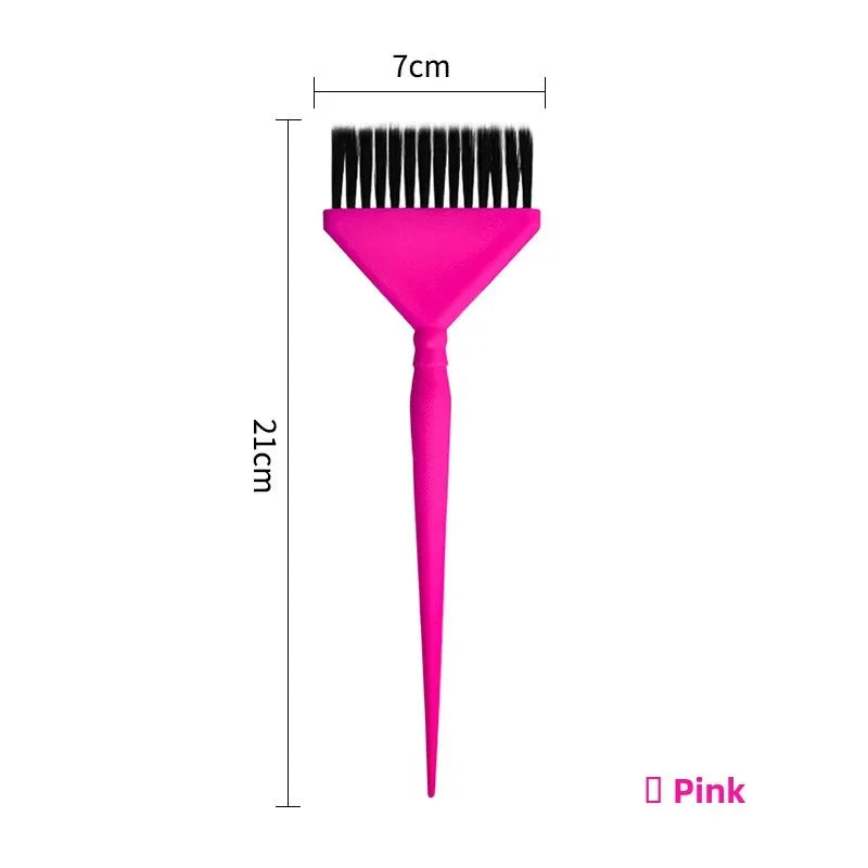 Professional Hair Dye Brush & Comb – Salon Coloring Applicator Hair Dye Brush PLUSH Rose