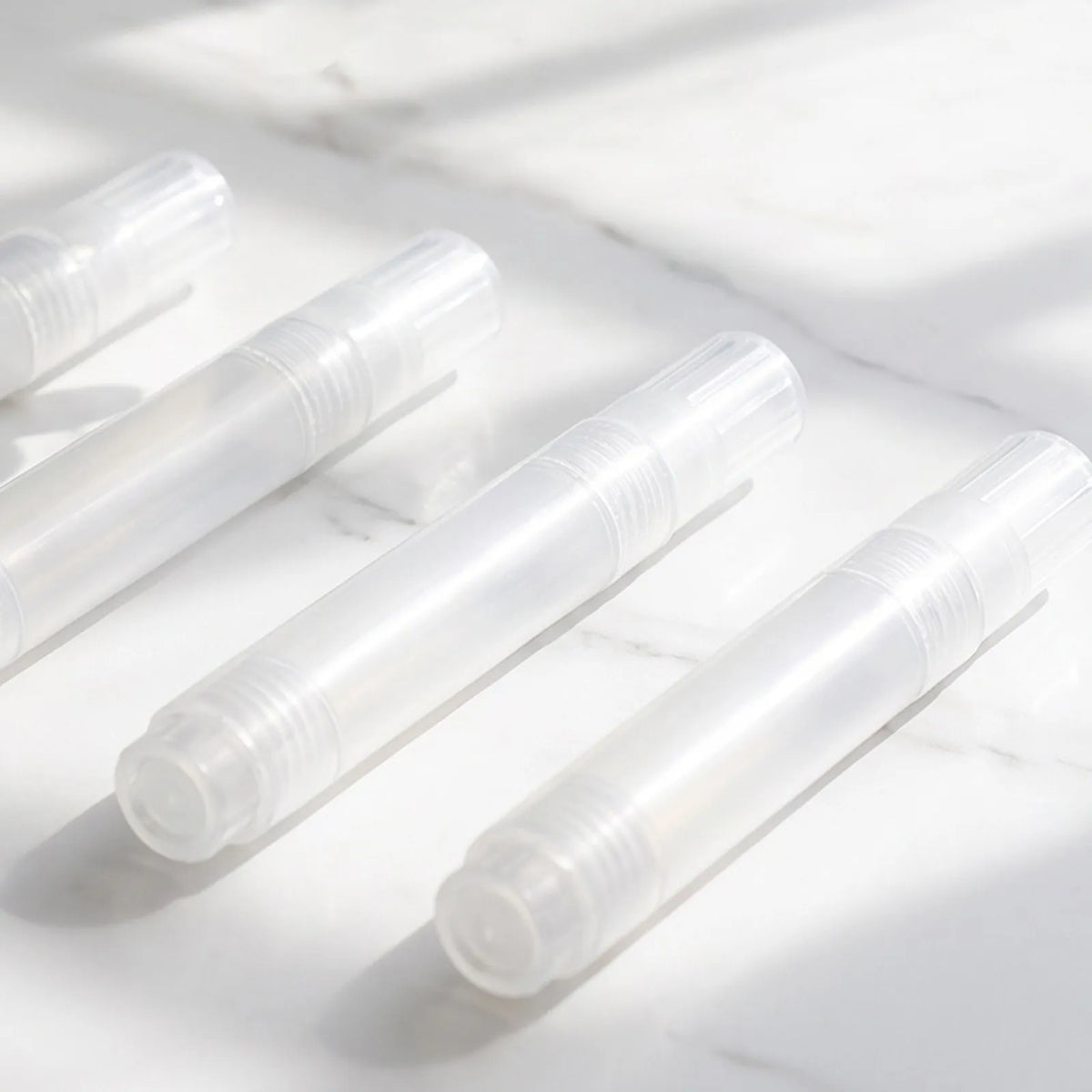 Refillable Paint Marker Tubes 4-Pack | Empty Industrial Pen Barrels Paint Marker Tubes PLUSH