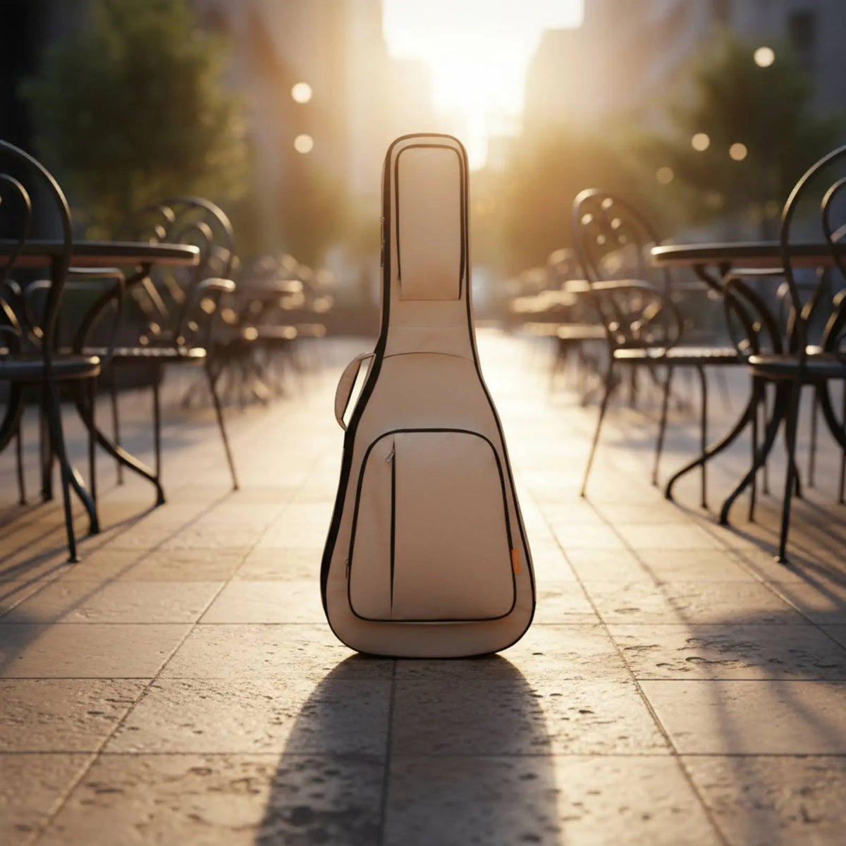 Padded Guitar Backpack Case | Fits 36–41" Acoustic Guitars Guitar Gig Bag PLUSH