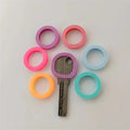 5-Pack Color Key Caps – Identify & Organize Your Keys Easily Key Caps Organizer PLUSH 5pcs-random