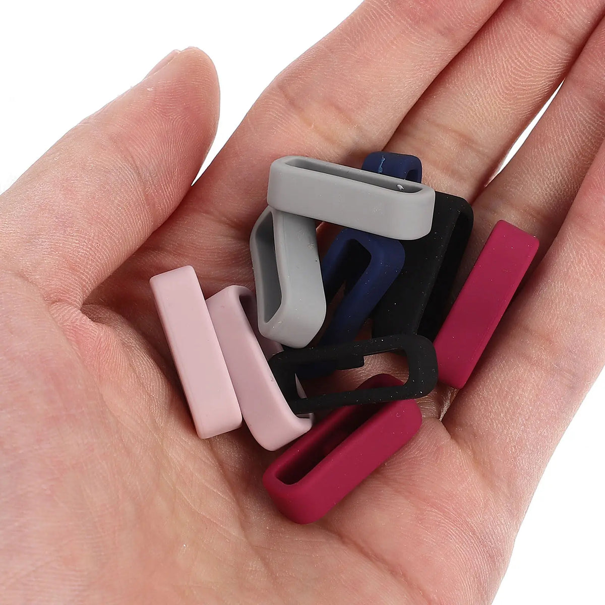 Silicone Watch Band Retainer Loops 10-Pack – Strap Keepers Watch Band Keeper PLUSH Default Title
