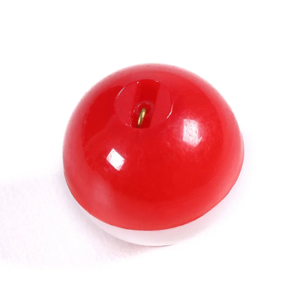 Red White Plastic Fishing Bobber Float Ball Set – 7 Sizes Fishing Bobber Set PLUSH