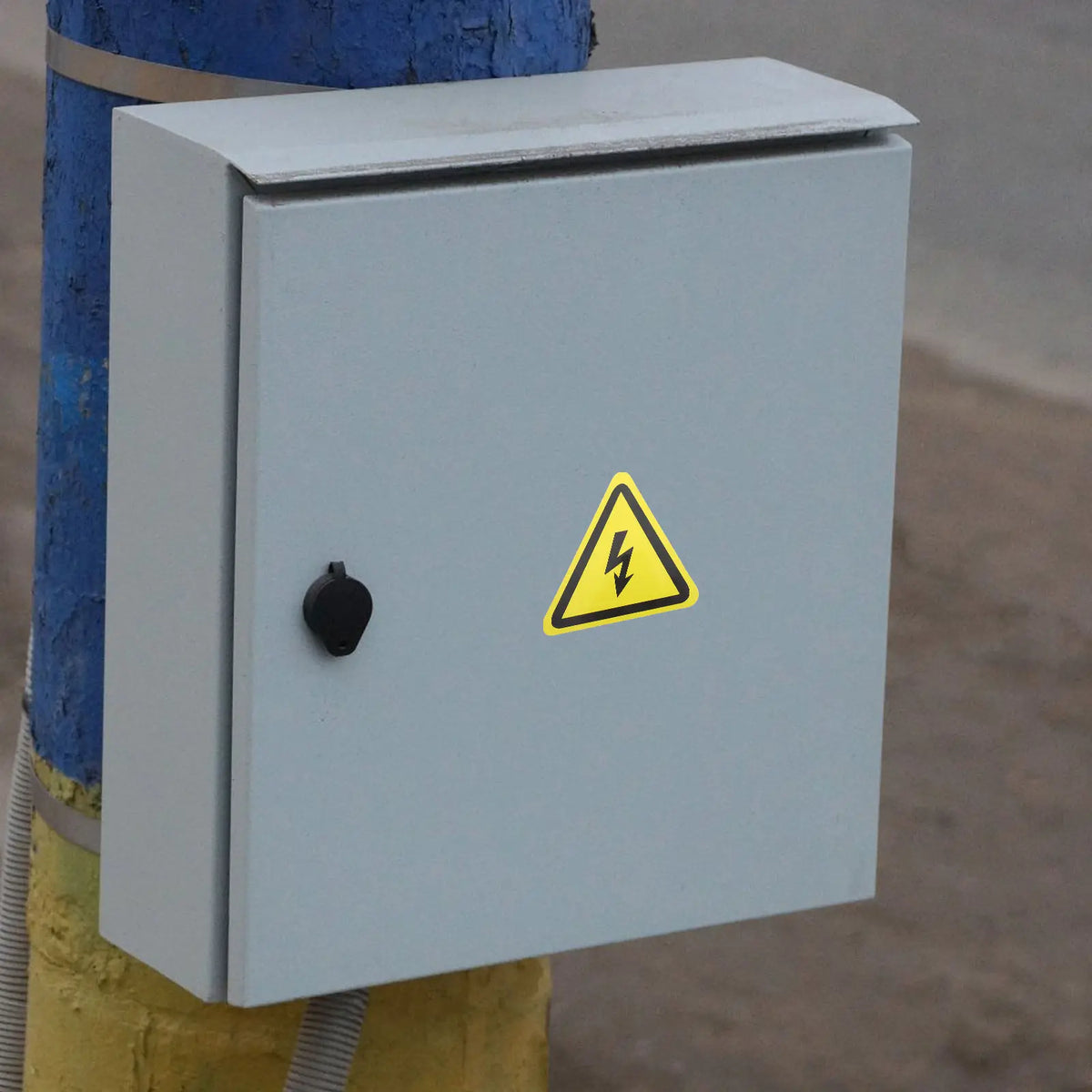 High Voltage Warning Labels 4Pcs – Electric Hazard Triangle Signs Safety Warning Labels PLUSH other