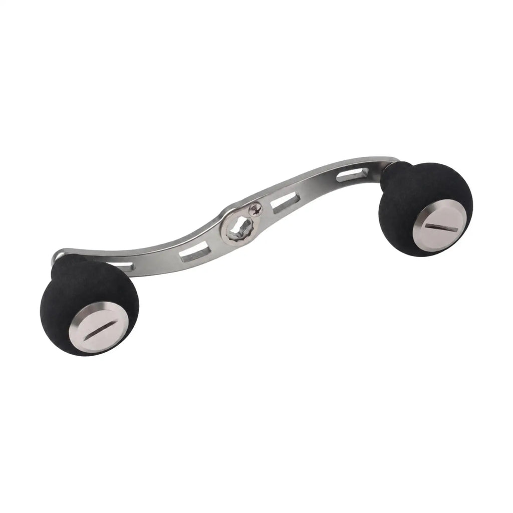 130mm Spinning Reel Double Handle Crank – Aluminum & EVA Reel Handle Crank PLUSH