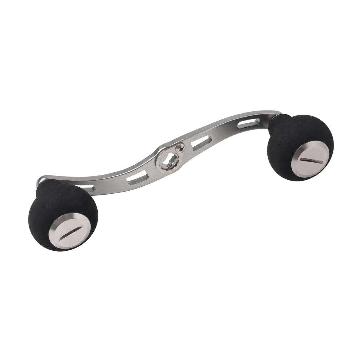 130mm Spinning Reel Double Handle Crank – Aluminum & EVA Reel Handle Crank PLUSH