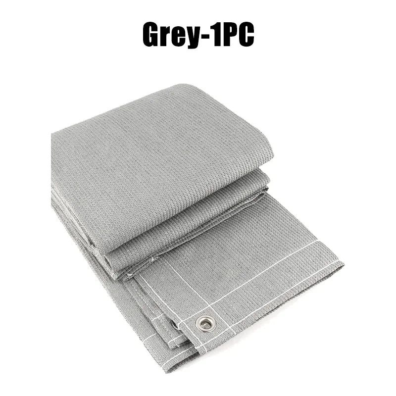 4x1M HDPE Anti-UV Sunshade Net – Garden Pergola & Balcony Garden Shade Net PLUSH Grey-1PCS 1x4M