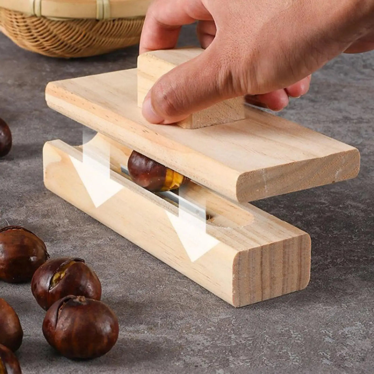 Multifunctional Chestnut Opener & Walnut Cracker Tool Nut Cracker Tool PLUSH