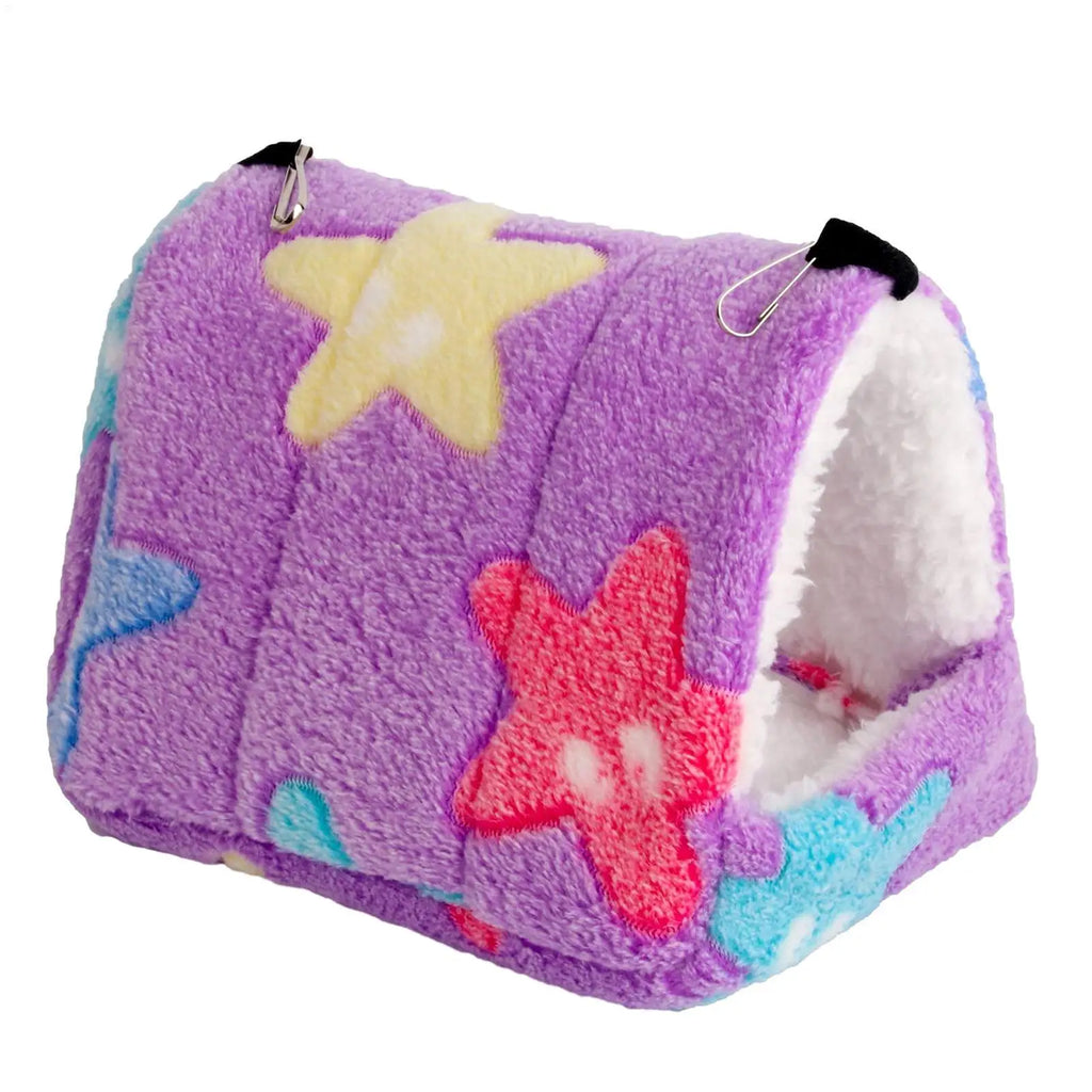 Warm Hanging Bird Nest Bed for Hamster, Parrot & Small Pets Pet Nest Bed PLUSH