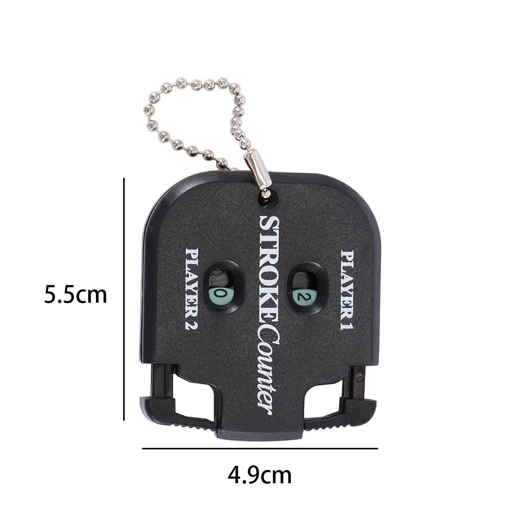 Portable 2-Digit Golf Stroke Score Counter with Keychain Golf Score Counter PLUSH