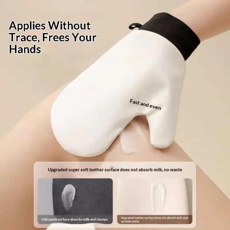 Self-Tanning Mitt Reusable Fake Tan Applicator Glove Self-Tanning Applicator PLUSH