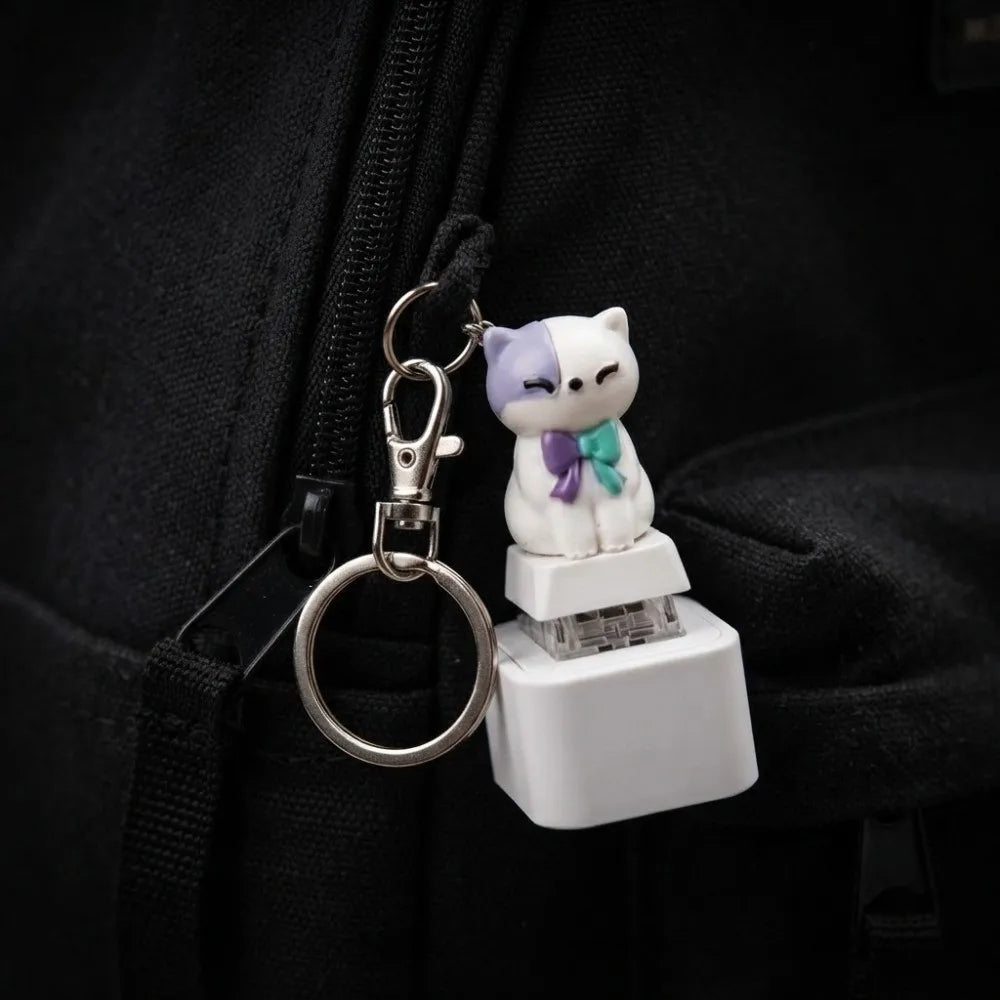 Screaming Goat Keychain LED Glow Sound Fidget Button Toy Novelty Fidget Keychain PLUSH