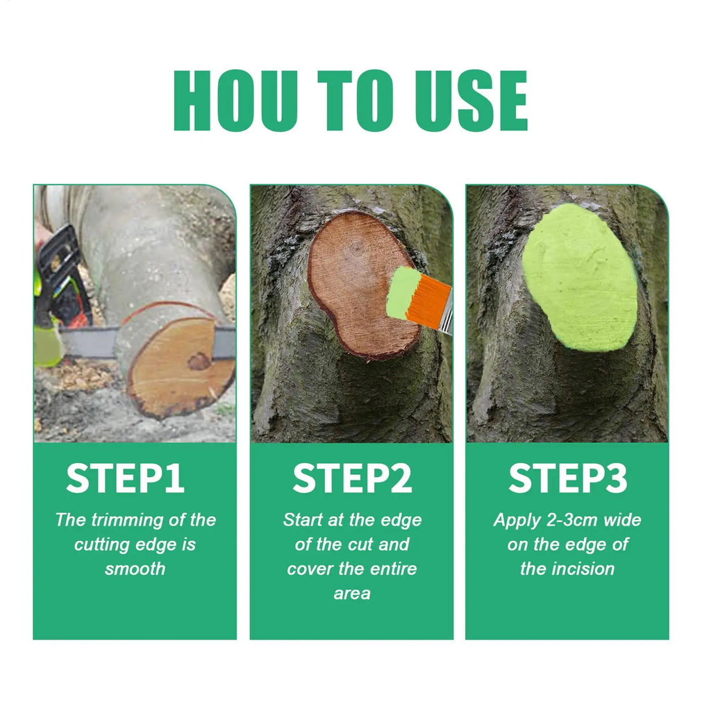 Tree Wound Sealer 100g – Protective Bark & Pruning Paste Tree Wound Sealer PLUSH