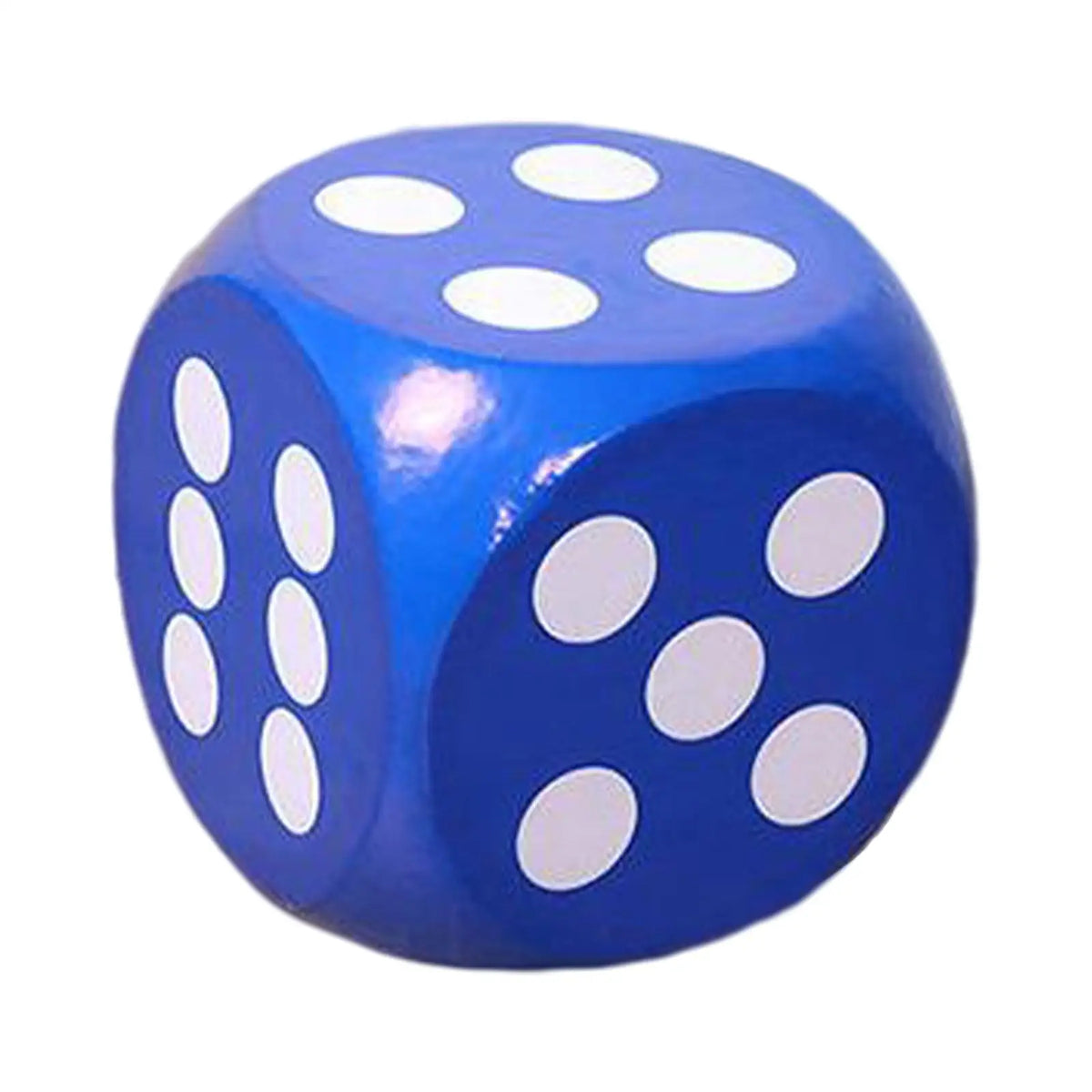20cm Large Soft Foam Dice – 6-Sided Kids Educational Toy Educational Foam Dice PLUSH Blue