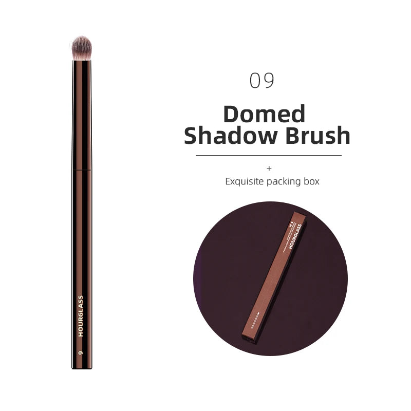 Hourglass Professional Retractable Makeup Brush Set Professional Makeup Brush PLUSH 09