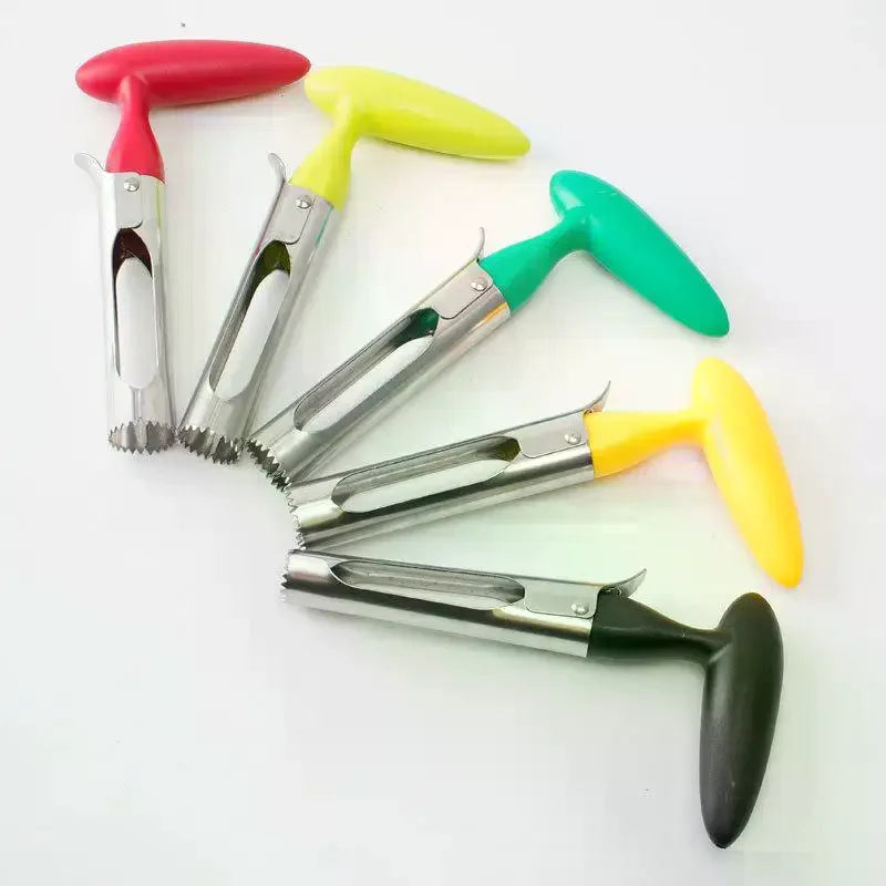 Stainless Steel Fruit Corer – Pineapple & Pear Core Remover Fruit Corer Tool PLUSH
