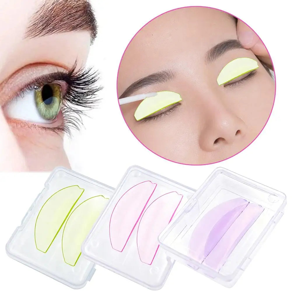 Reusable Silicone Under Eye Patches – Lash Lift Shields 1 Pair Silicone Eye Patches PLUSH