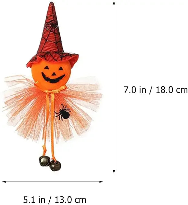 Halloween Hanging Ghost Pumpkin Witch Decoration Kit Halloween Hanging Decor PLUSH