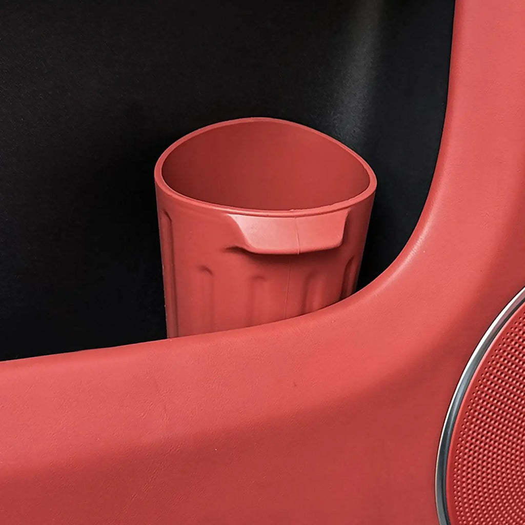 Mini Silicone Car Trash Can – Auto Interior Organizer Bin Car Trash Bin PLUSH