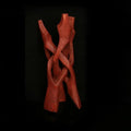 Handmade Wooden Tripod Stand for Crystal Balls & Ornaments Ornament Display Stand PLUSH Red