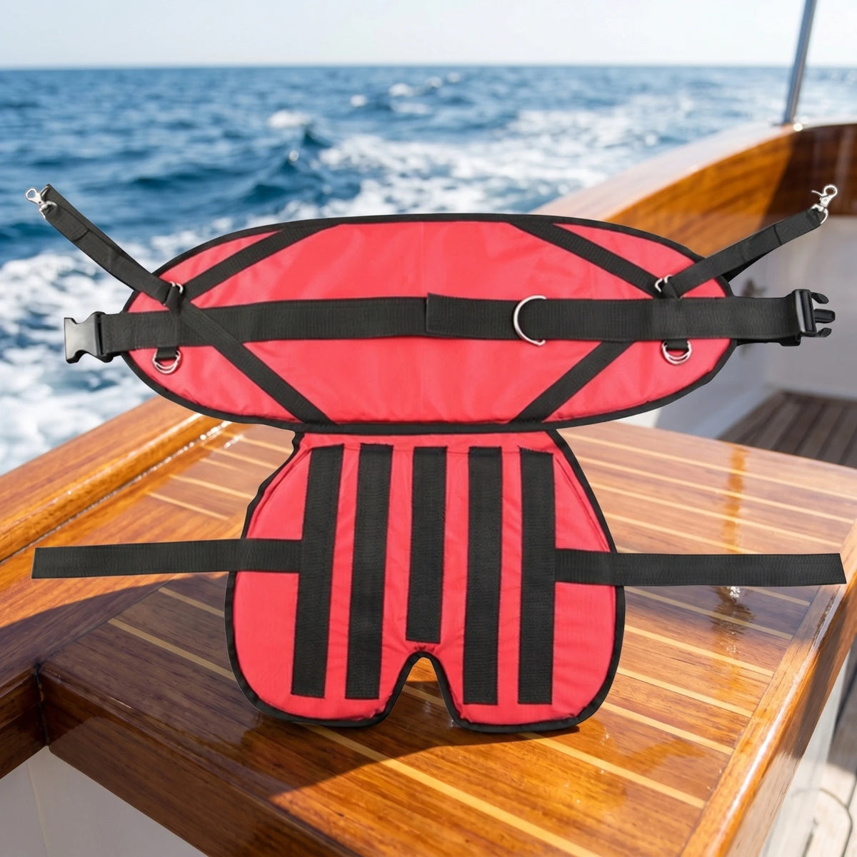 Fishing Waist Belt with Seat Cushion & Rod Holder – Heavy Duty Fishing Waist Belt PLUSH