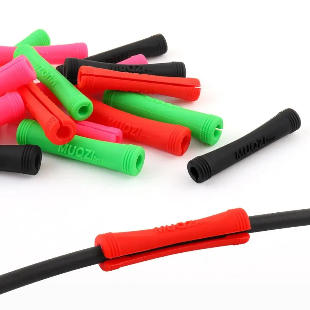 10pcs Silicone Bike Cable Protectors – Wrap Guard Tubes Bike Cable Protector PLUSH