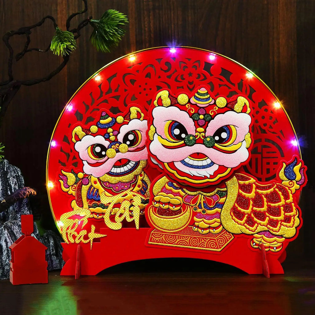 Caishen Nodding Head 2026 Chinese New Year Table Decoration Holiday Table Decoration PLUSH