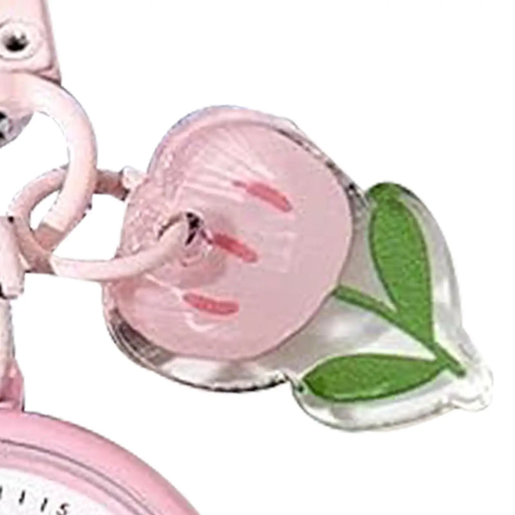 Cute Quartz Pocket Watch Keychain – Luminous Fruit Design Pocket Watch Keychain PLUSH