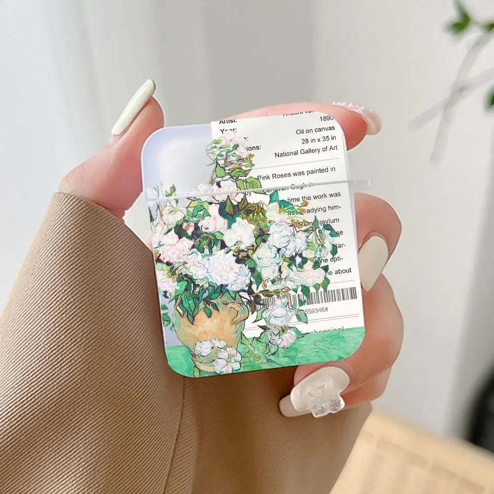 Van Gogh Art AirPods Case Cover – Fits All AirPods Models AirPods Case Cover PLUSH -5 for Airpods 4th