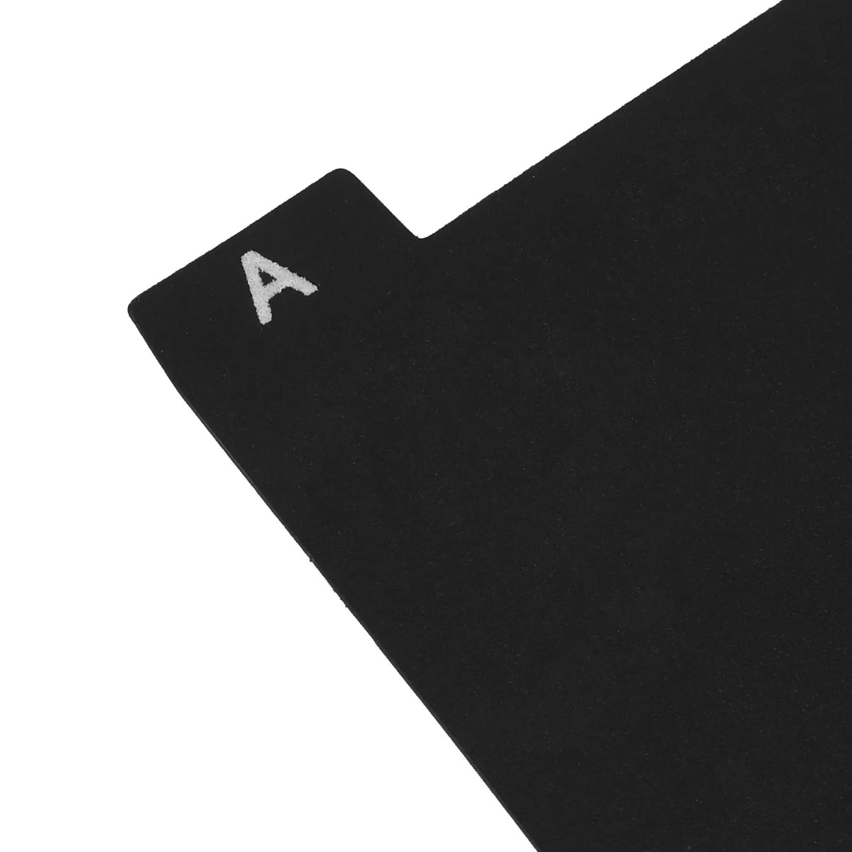 30Pcs Black Plastic Index Card Dividers with Alphabet Tabs Index Card Dividers PLUSH