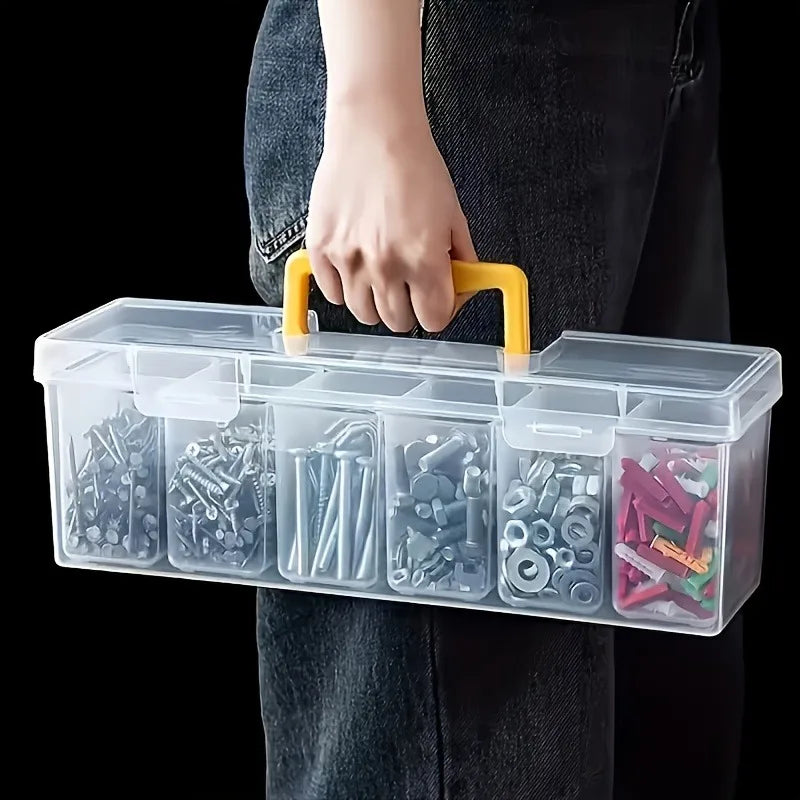 Multi-Compartment Tool Parts Storage Box Organizer Set Tool Parts Organizer PLUSH