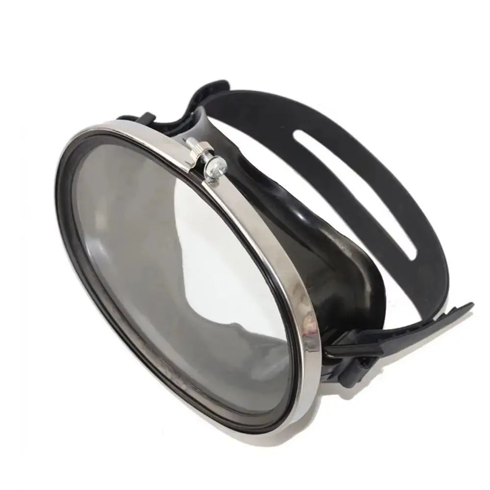 Tempered Glass Diving Mask – Single Lens Snorkeling Goggles Diving Snorkeling Mask PLUSH