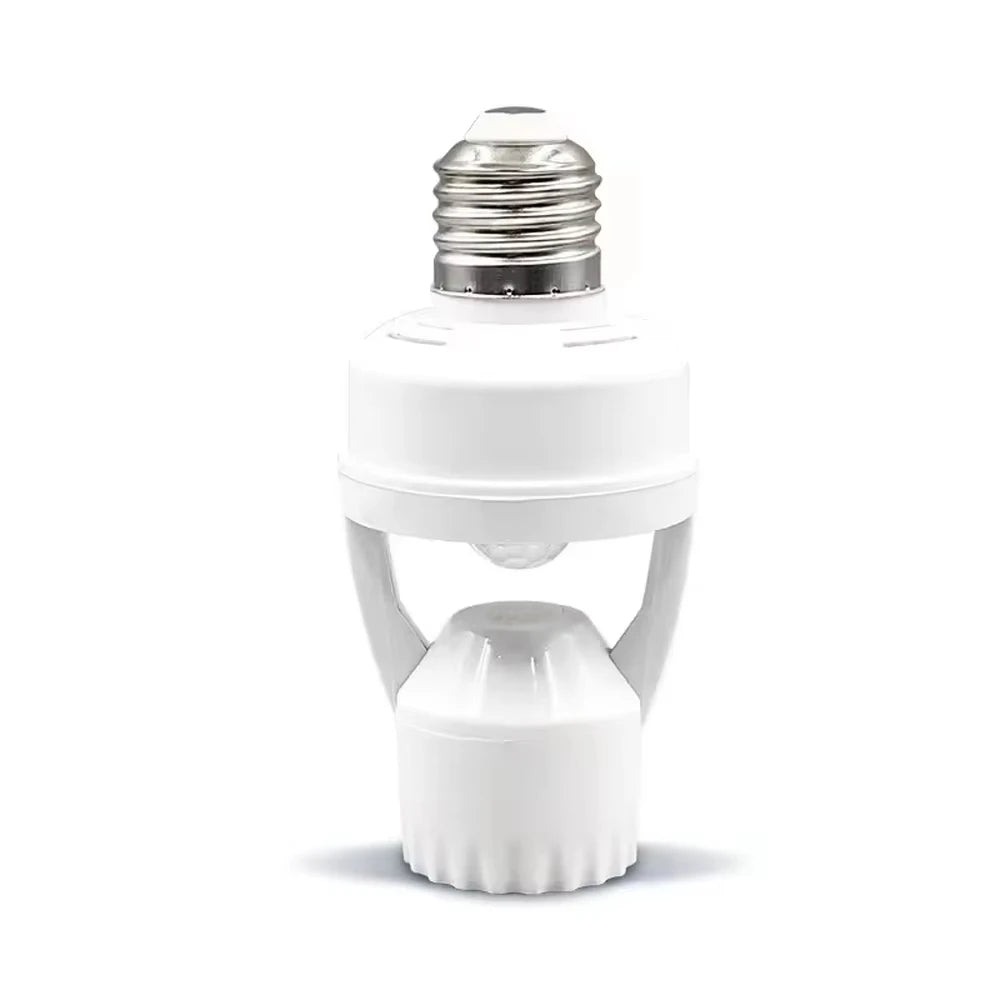 E27 PIR Motion Sensor Bulb Adapter – Auto LED Switch 110V/220V Motion Sensor Adapter PLUSH