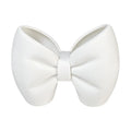 Cute Bow Toothbrush Holder – Freestanding Plastic Organizer Toothbrush Holder PLUSH White