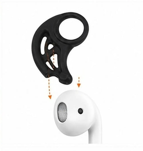 10 Pairs Silicone Ear Hooks for Earphones – Anti-Slip Sport Earphone Ear Hooks PLUSH Default Title
