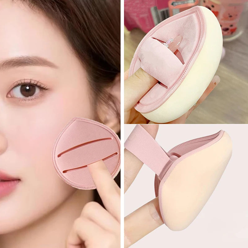 Large Air Cushion Powder Puff – Soft Foundation Sponge, Dry & Wet Makeup Sponge Puff PLUSH