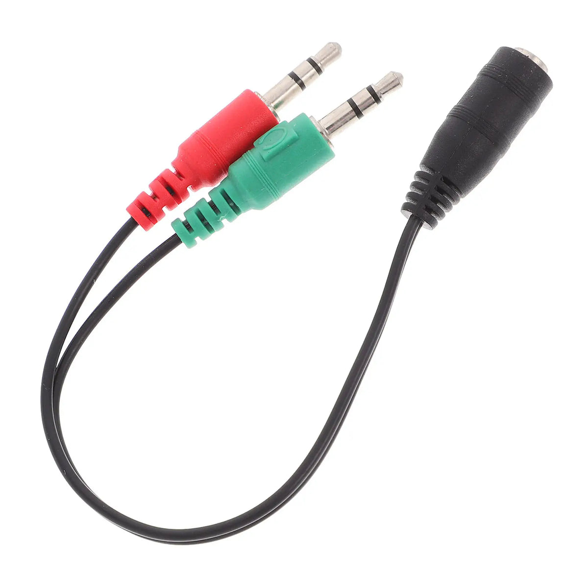 Dual Headphone Splitter Cable 3.5mm Audio Adapter | Foxnovo Audio Splitter Adapter PLUSH