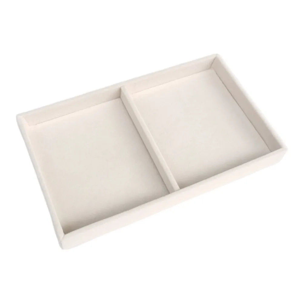 Velvet Jewelry Tray Organizer – Rings, Earrings & Bracelets Jewelry Display Tray PLUSH Style 1