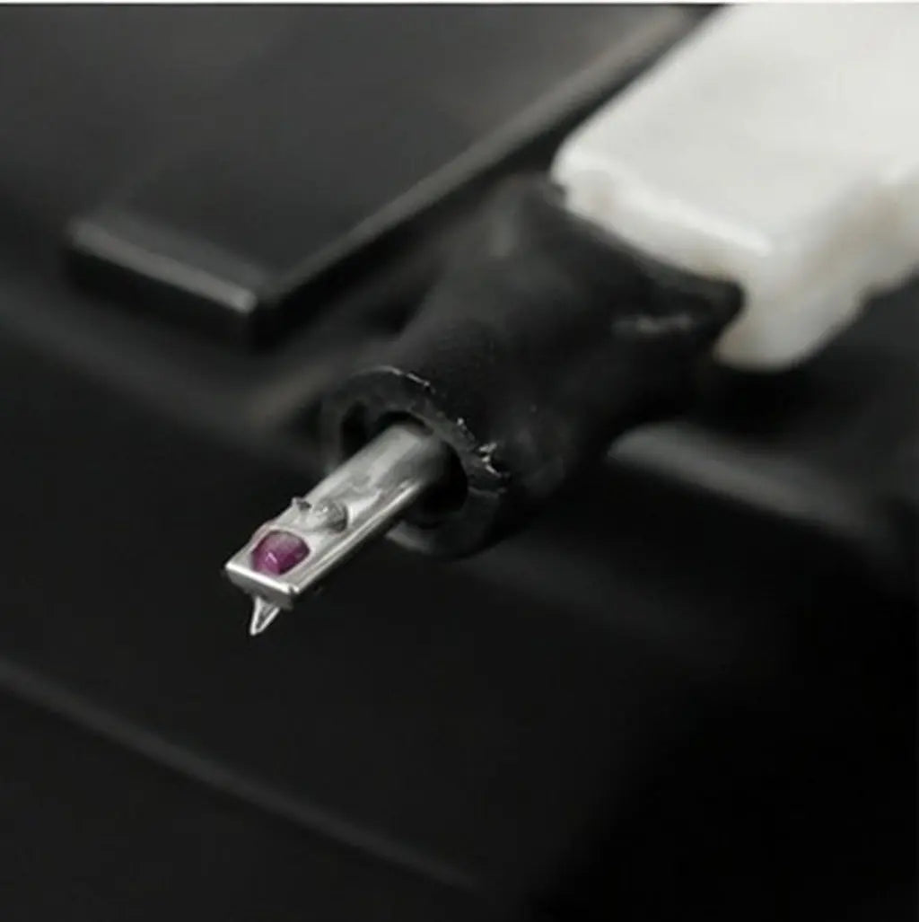 Foxnovo Turntable Cartridge Dual Needle Stylus for Vinyl Records Turntable Cartridge PLUSH