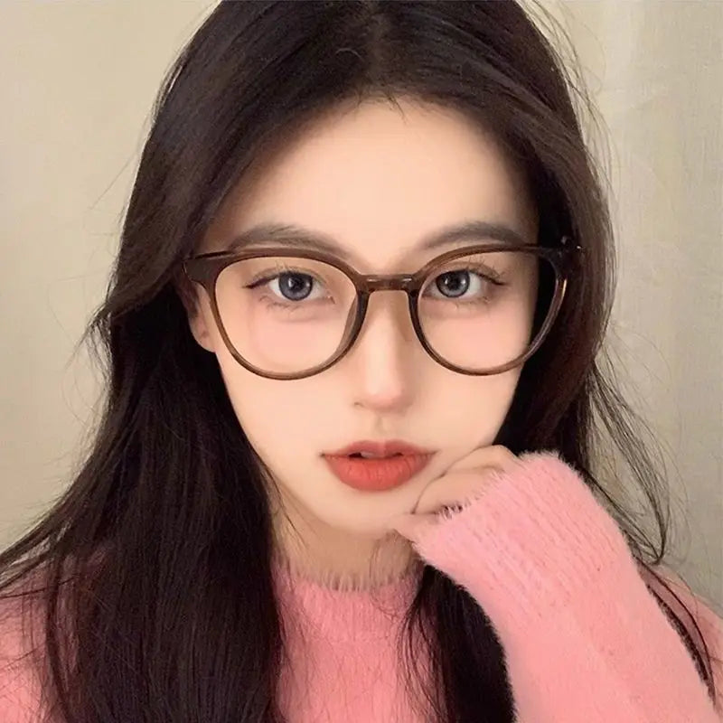 Photochromic Blue Light Glasses Myopia Diopter 0 to -4.0 Photochromic Eyeglasses PLUSH