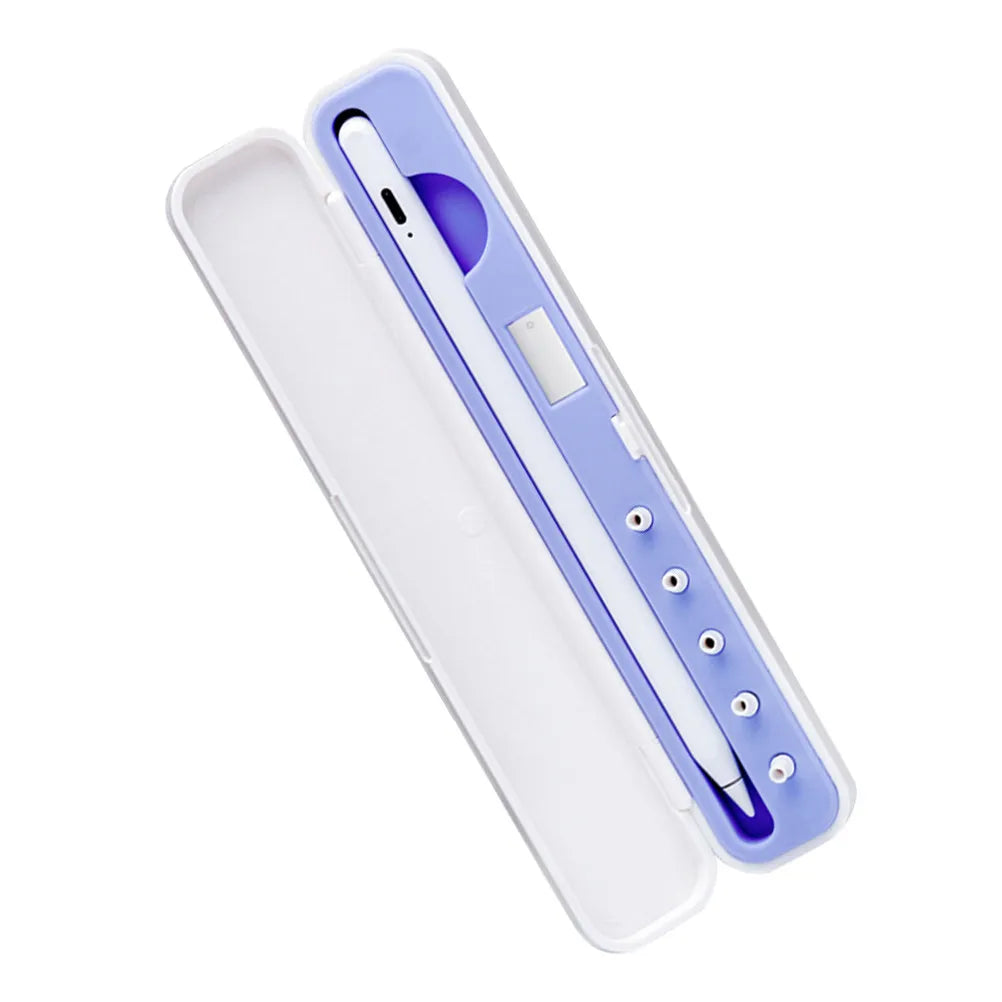 Violet Stylus Pencil Case – Gen 1 & 2 Protective Storage Box Stylus Pencil Case PLUSH